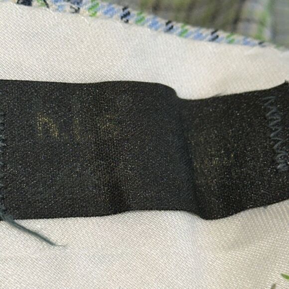 Vintage 70s H.I.S. for Girls Navy Blue, Green & Light Blue Wide Leg Pants - Picture 8 of 8